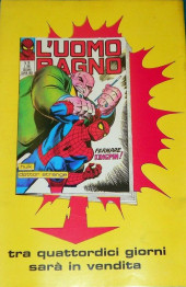 Verso de L'uomo Ragno Vol. 1 (Editoriale Corno - 1970)  -69- Crisi al Campus