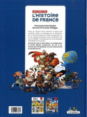 Verso de Histoire de l'Histoire de France -2- De Louis XV à Louis-Phillippe