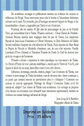 Verso de (AUT) Hergé -2015/01- Tintin & ses clones