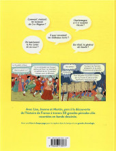 Verso de Ma première histoire de France en BD