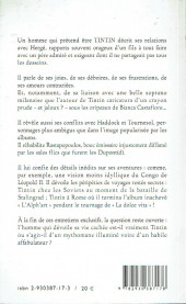 Verso de (AUT) Hergé -2005/01- La vie cachée de Tintin
