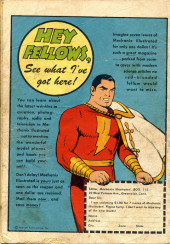 Verso de Mary Marvel (Fawcett - 1945) -4- Leave of Absence!