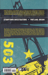 Verso de Stumptown (2009) -INT01 a17- The Case of the Girl Who Took Her Shampoo (But Left Her Mini)