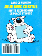 Verso de Placid et Muzo (Poche) -264- Numéro 264