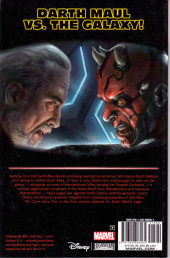 Verso de Star Wars : Darth Maul - Son Of Dathomir (2014) - Son Of Dathomir