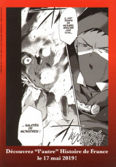 Verso de Versailles of the Dead -1Extrait- Tome 1
