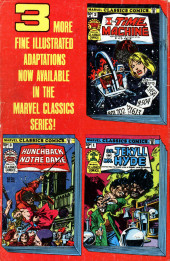 Verso de Marvel Classics Comics (1976) -4- 20,000 Leagues Under The Sea