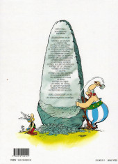 Verso de Astérix (Hachette) -12a2001- Astérix aux jeux Olympiques