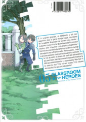 Verso de Classroom for heroes - The return of the former brave -5- Tome 5