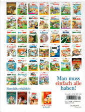 Verso de Astérix (en allemand) -38- Die Tochter des Vercingetorix