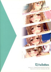 Verso de Sword Art Online (en japonais) - Asuna ni 100% Nama Nakadashi Shimasu