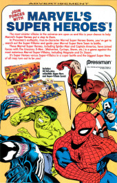 Verso de James Bond Jr (Marvel Comics - 1992) -12- (sans titre)