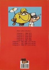 Verso de Le flagada -INT1a2018- Intégrale 1 : 1966-1972