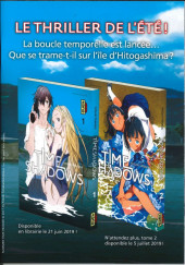 Verso de Time Shadows -1Extrait- Tome 1