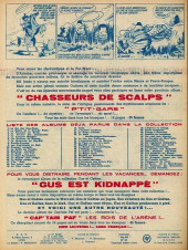 Verso de Big Bill le casseur -58- La piste de la mort