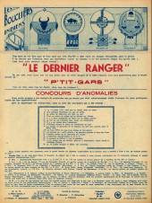 Verso de Big Bill le casseur -68- P'tit-gars Le piège du val d'enfer