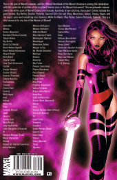 Verso de (DOC) Women of Marvel: Celebrating Seven Decades Handbook - Women of Marvel: Celebrating Seven Decades