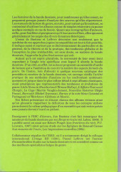 Verso de (DOC) Études et essais divers - Pour une lecture moderne de la bande dessinée
