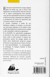 Verso de (DOC) Études et essais divers - Manga. Histoire et univers de la bande dessinée japonaise.