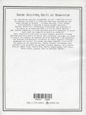 Verso de (DOC) Études et essais divers - Bande dessinée, récit et modernité. Colloque de Cerisy.