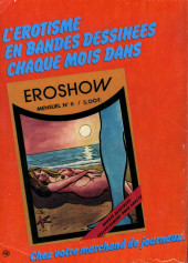 Verso de Erotik Story -14- La condamnée