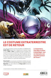Verso de Spider-Man - Symbiote Spider-Man - Fondu au noir