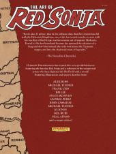 Verso de The art of Red Sonja (2011) -1- Art of Red Sonja Volume 1