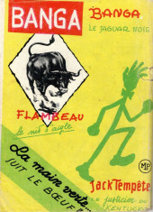 Verso de Banga - L'as de la jungle -1- Le jaguar noir