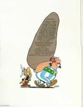 Verso de Astérix -1f1984- Astérix le Gaulois