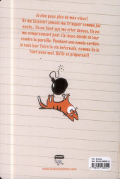 Verso de Journal d'une morveuse