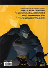 Verso de Batman - les aventures -1- Une ville de chauves-souris