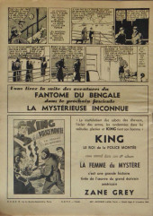 Verso de Le fantôme du Bengale (1re Série - Sage) -4- L'ermite des sables