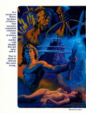 Verso de Marvel Graphic Novel (1982) -11- Void Indigo