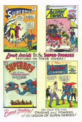 Verso de Superman Vol.1 (1939) -AN04- Winter 1961