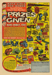 Verso de Space Adventures (1952) -27- Issue # 27