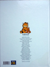 Verso de Garfield (Dargaud) -16Or- Garfield fait feu de tout bois