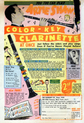 Verso de Man Comics (1949) -1- The Revenge Of James Cortez