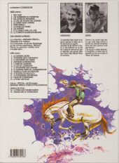 Verso de Comanche -4a1989- Le ciel est rouge sur Laramie