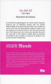 Verso de Les petits Polars -110- Une été 22