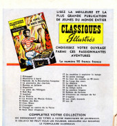 Verso de Classiques illustrés (1re Série) -27- L'espion