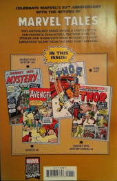 Verso de Marvel Tales Featuring (2019) - Thor #1