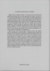 Verso de (DOC) Études et essais divers - Le Moyen Age par la bande