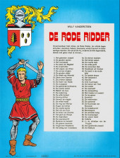 Verso de Rode Ridder (De) -63- De walkure