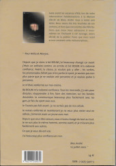 Verso de (DOC) Études et essais divers - La prison au jour le jour : outil de perfectionnement de lecture