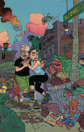 Verso de Minimum Wage (Fantagraphics Books - 1995) -1- Minimum Wage - Volume 2, Number 1