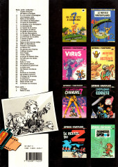 Verso de Spirou et Fantasio -38a1989- La jeunesse de Spirou