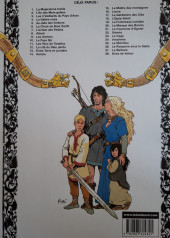 Verso de Thorgal -8c2005- Alinoë