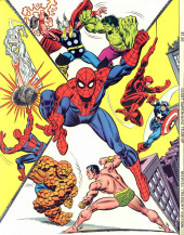 Verso de Marvel Treasury Edition (1974) -9- Giant Superhero Team-Up