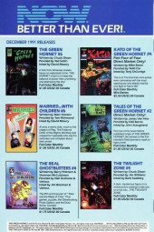 Verso de Kato of the Green Hornet (1991) -3- Issue # 3