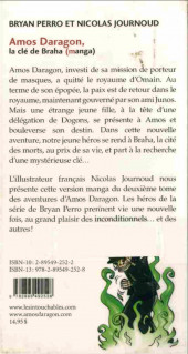 Verso de Amos Daragon (Perro/Zoran/Journoud) -2- La clé de Braha